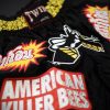 Killer Bees Black Muay Thai Shorts